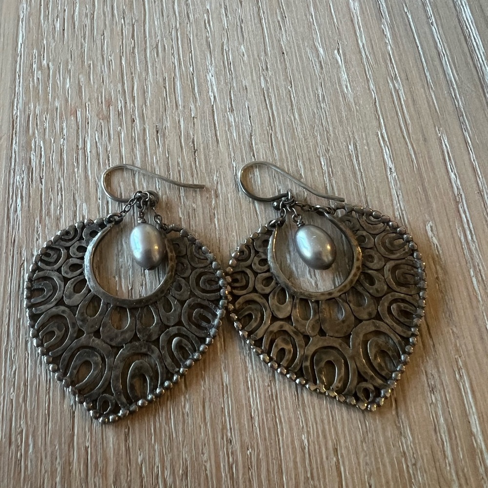 Silpada earrings -retired